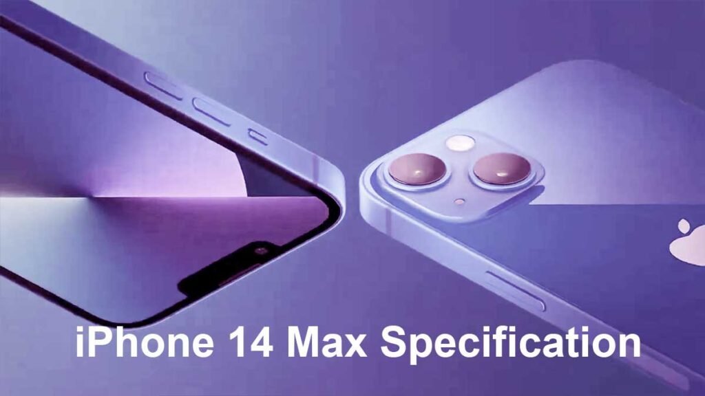 iPhone 14 max specification