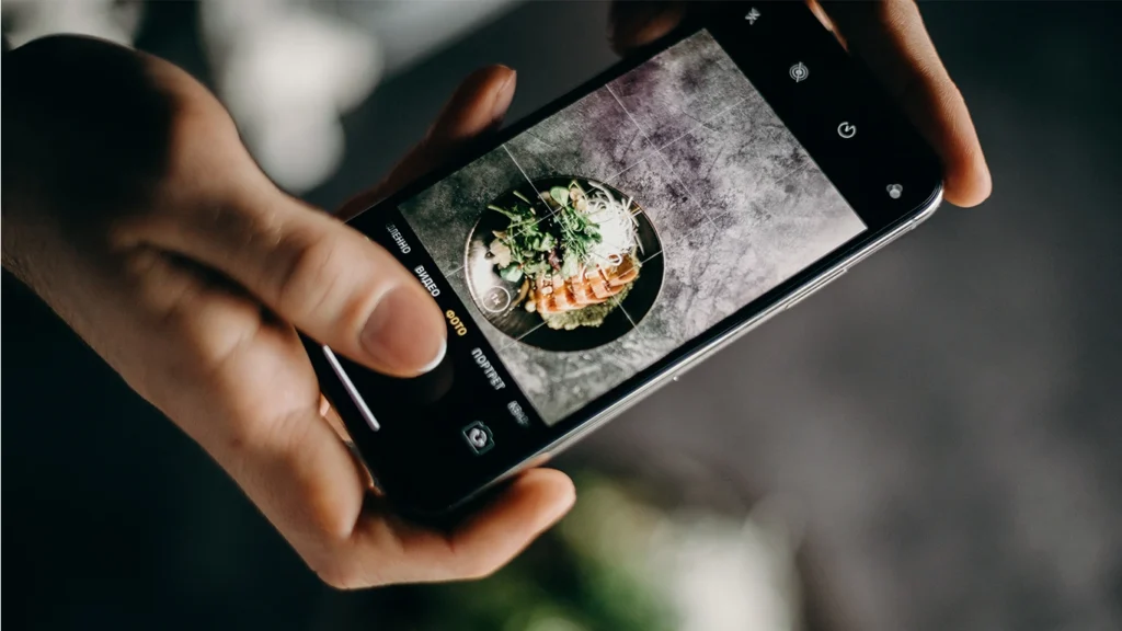 Instead of Instagram's app camera, use your smartphone's native camera app