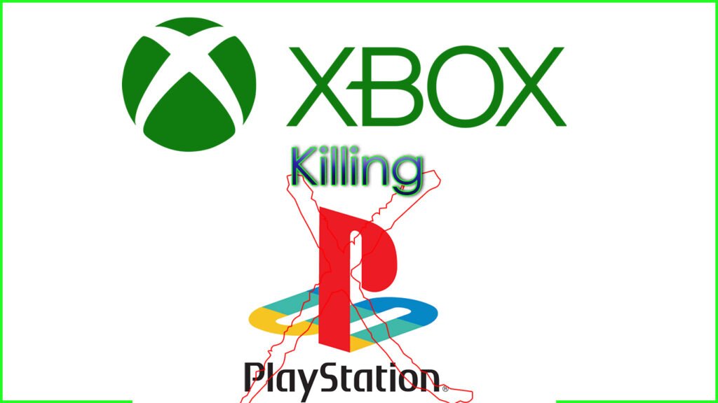 microsoft xbox killing playstation